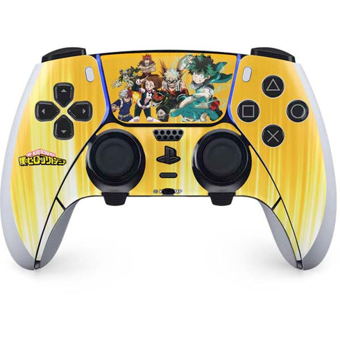 My Hero Academia Deku Squad Season 5 PS5 DualSense Edge Pro Controller Skin