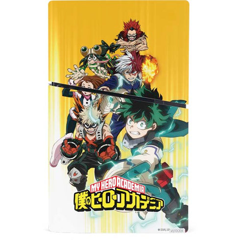 My Hero Academia Deku Squad Season 5 PS5 Slim Digital Edition Console Skin