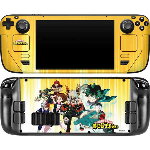My Hero Academia Deku Squad Season 5 Steam Deck Handheld Gaming Computer OLED Skin