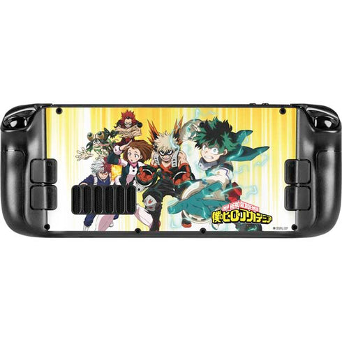 My Hero Academia Deku Squad Season 5 Steam Deck Handheld Gaming Computer OLED Skin