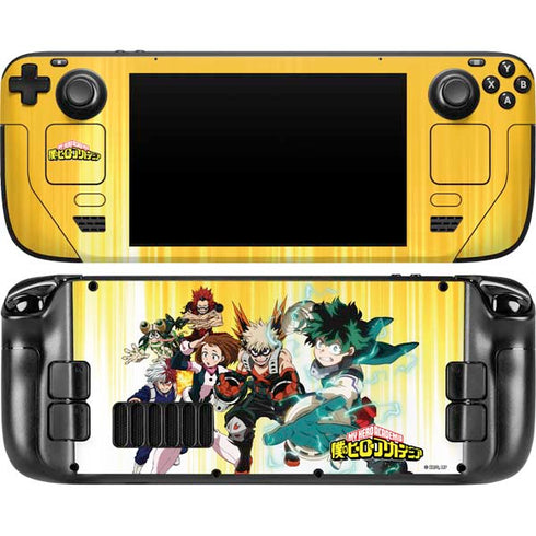 My Hero Academia Deku Squad Season 5 Steam Deck Handheld Gaming Computer Skin
