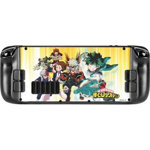 My Hero Academia Deku Squad Season 5 Steam Deck Handheld Gaming Computer Skin
