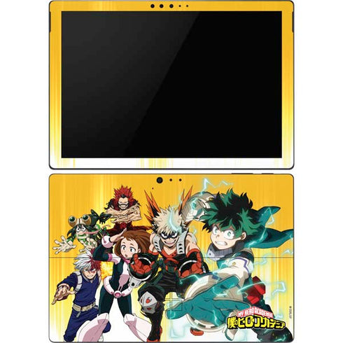 My Hero Academia Deku Squad Season 5 Surface Pro 6 Skin