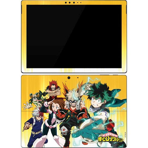 My Hero Academia Deku Squad Season 5 Surface Pro 7 Skin