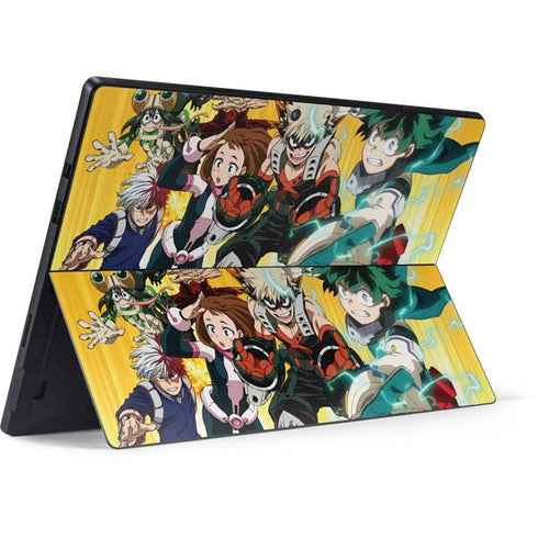 My Hero Academia Deku Squad Season 5 Surface Pro 7 Skin
