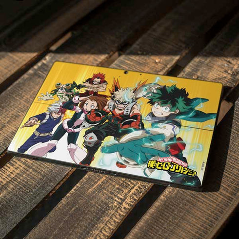 My Hero Academia Deku Squad Season 5 Surface Pro 7 Skin