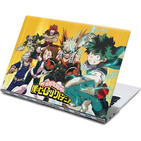 My Hero Academia Deku Squad Season 5 Yoga 910 2-in-1 14in Touch-Screen Skin