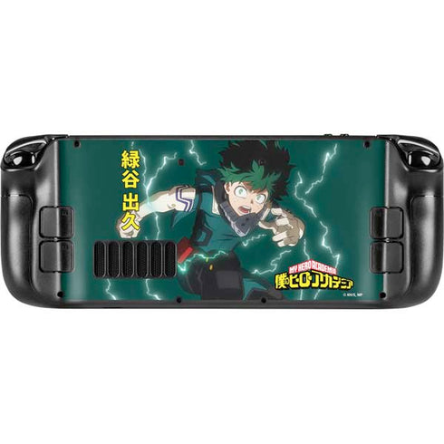 My Hero Academia Deku Season 4 Steam Deck Handheld Gaming Computer OLED Skin