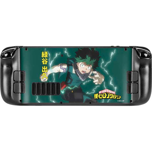 My Hero Academia Deku Season 4 Steam Deck Handheld Gaming Computer Skin