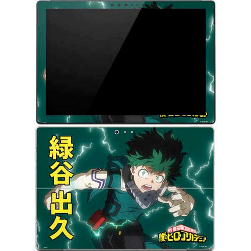 My Hero Academia Deku Season 4 Surface Pro 4 Skin