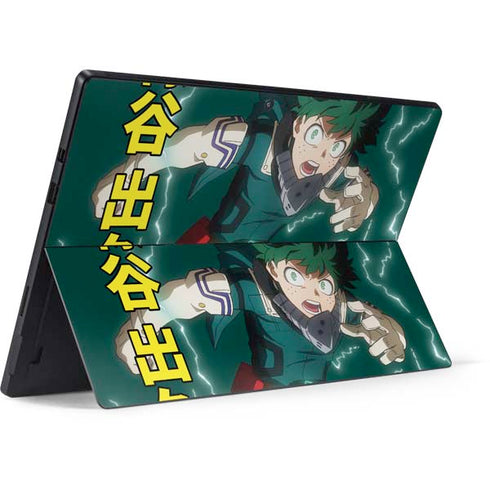 My Hero Academia Deku Season 4 Surface Pro 7 Skin