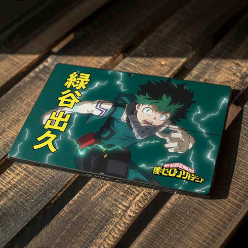 My Hero Academia Deku Season 4 Surface Pro 7 Skin