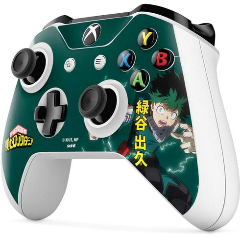 My Hero Academia Deku Season 4 Xbox One S All-Digital Edition Bundle Skin