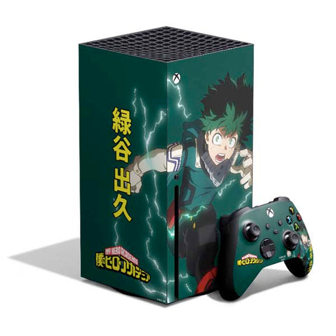 My Hero Academia Deku Season 4 Xbox Series X Bundle Skin