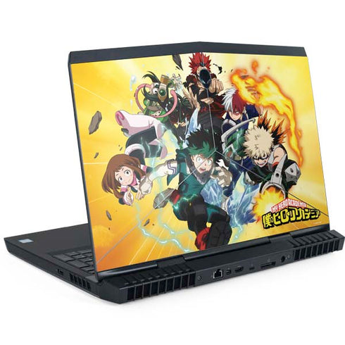 My Hero Academia Hero Team Season 4 Dell Alienware Skin