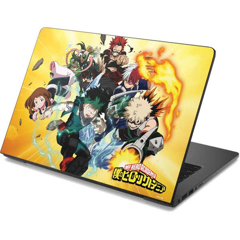 My Hero Academia Hero Team Season 4 Dell Chromebook Skin