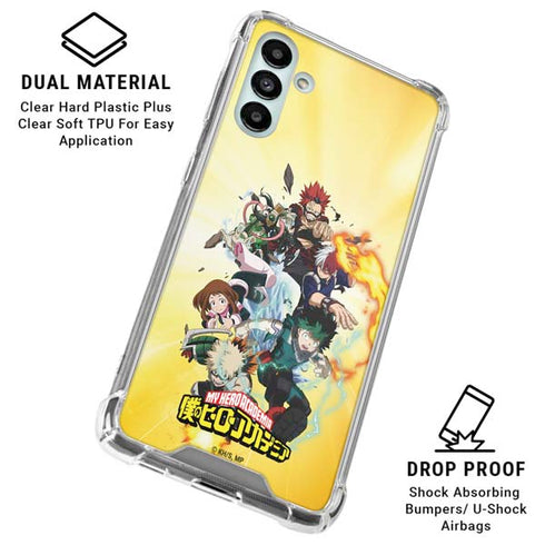 My Hero Academia Hero Team Season 4 Galaxy A13 5G Clear Case