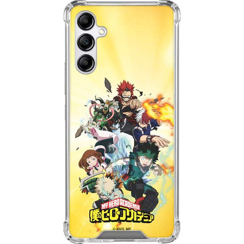 My Hero Academia Hero Team Season 4 Galaxy A14 5G Clear Case