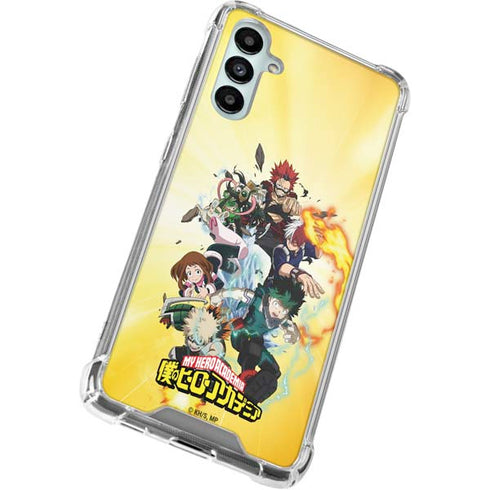 My Hero Academia Hero Team Season 4 Galaxy A14 5G Clear Case