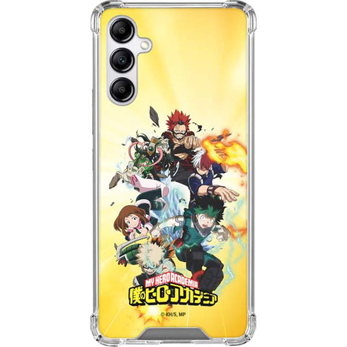 My Hero Academia Hero Team Season 4 Galaxy A15 5G Clear Case