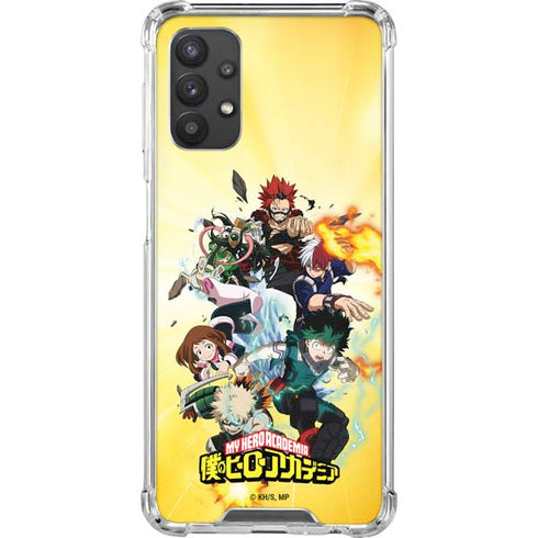 My Hero Academia Hero Team Season 4 Galaxy A32 5G Clear Case
