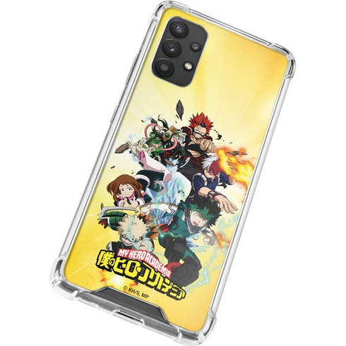 My Hero Academia Hero Team Season 4 Galaxy A32 5G Clear Case
