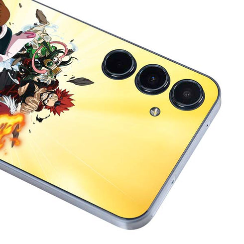 My Hero Academia Hero Team Season 4 Galaxy A35 5G Skin
