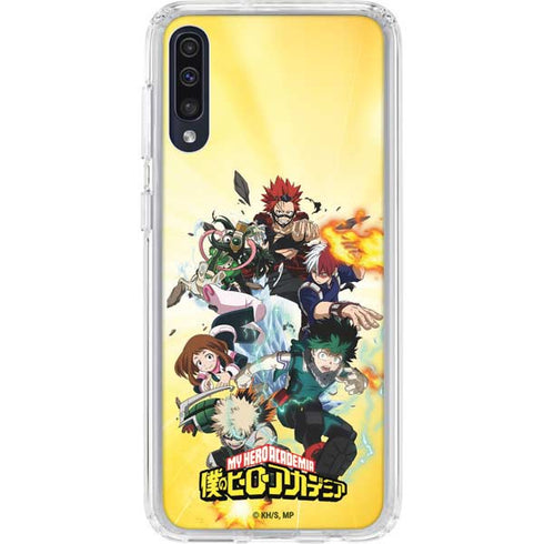 My Hero Academia Hero Team Season 4 Galaxy A50 Clear Case