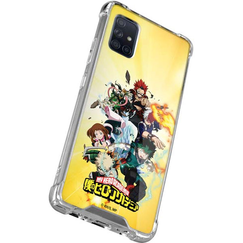 My Hero Academia Hero Team Season 4 Galaxy A71 5G Clear Case