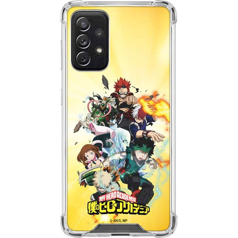 My Hero Academia Hero Team Season 4 Galaxy A72 5G Clear Case