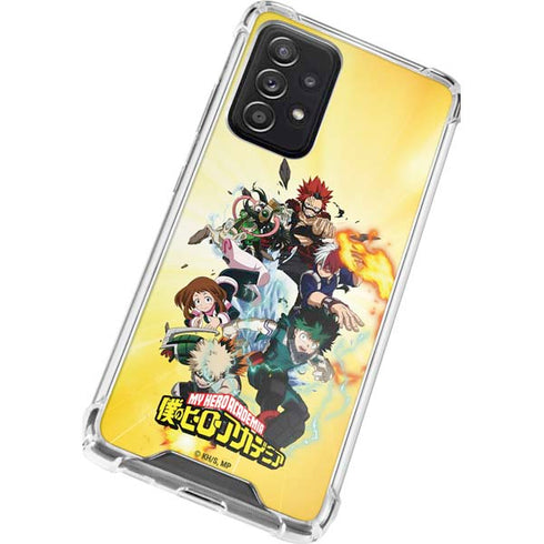 My Hero Academia Hero Team Season 4 Galaxy A72 5G Clear Case