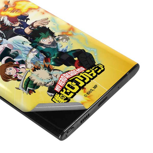 My Hero Academia Hero Team Season 4 Galaxy Note 10 Plus Skin