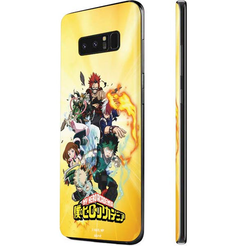 My Hero Academia Hero Team Season 4 Galaxy Note 8 Skin