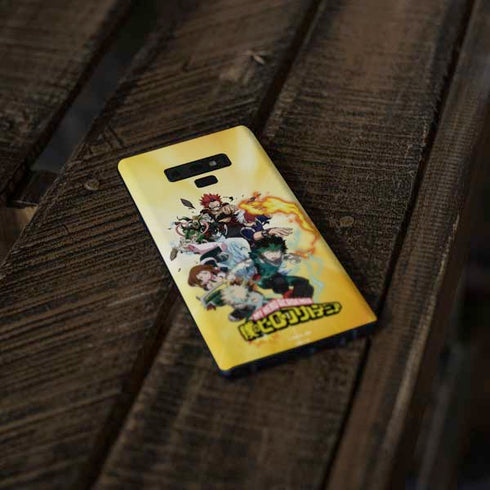 My Hero Academia Hero Team Season 4 Galaxy Note 9 Skin