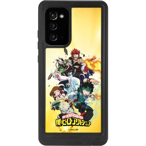 My Hero Academia Hero Team Season 4 Galaxy Note20 5G Waterproof Case