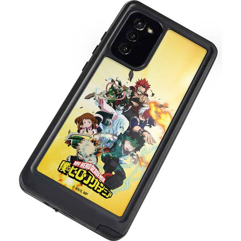 My Hero Academia Hero Team Season 4 Galaxy Note20 5G Waterproof Case