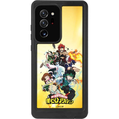 My Hero Academia Hero Team Season 4 Galaxy Note20 Ultra 5G Waterproof Case