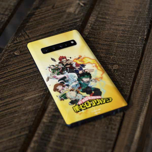 My Hero Academia Hero Team Season 4 Galaxy S10 Skin