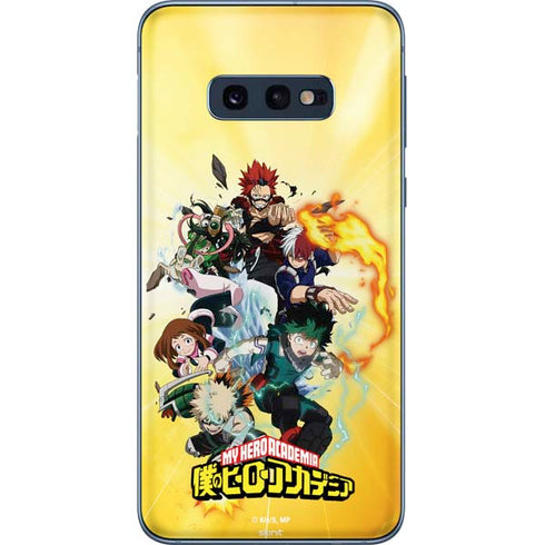 My Hero Academia Hero Team Season 4 Galaxy S10e Skin