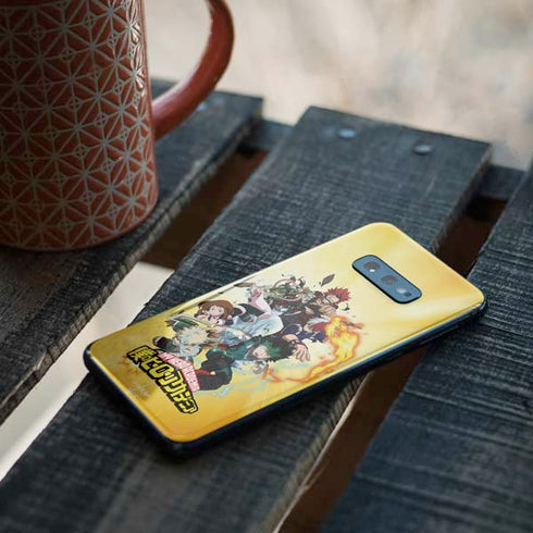 My Hero Academia Hero Team Season 4 Galaxy S10e Skin