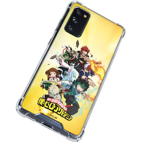 My Hero Academia Hero Team Season 4 Galaxy S20 FE Clear Case