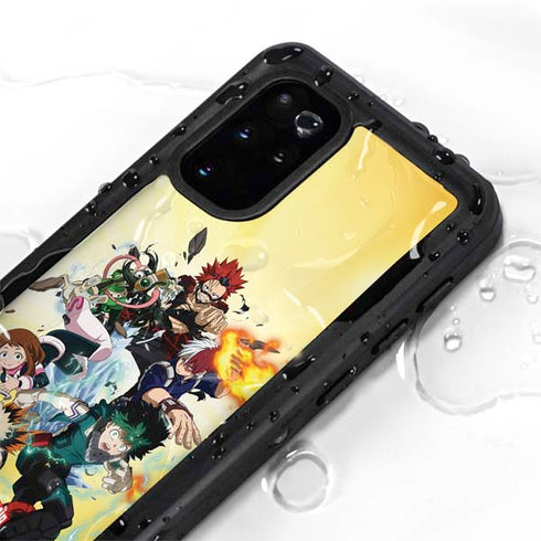My Hero Academia Hero Team Season 4 Galaxy S20 Plus Waterproof Case