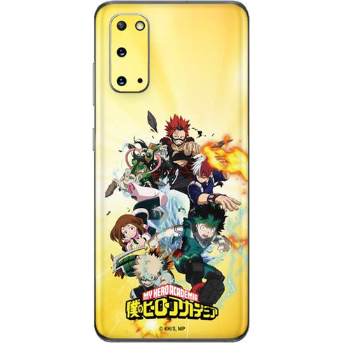 My Hero Academia Hero Team Season 4 Galaxy S20 Skin