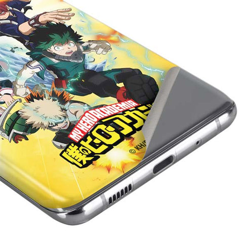 My Hero Academia Hero Team Season 4 Galaxy S20 Skin