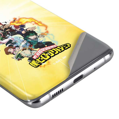My Hero Academia Hero Team Season 4 Galaxy S20 Ultra 5G Skin