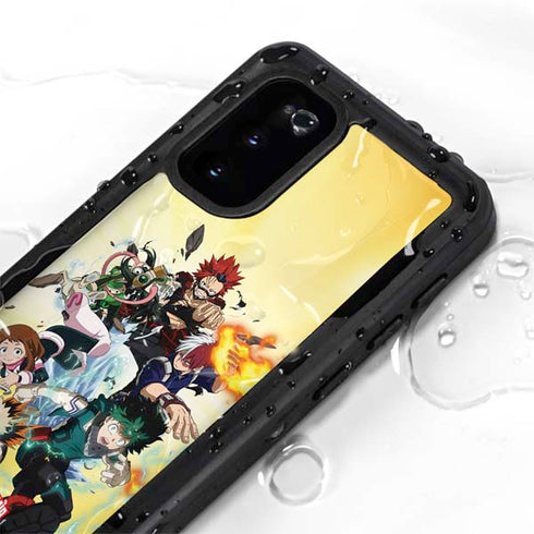 My Hero Academia Hero Team Season 4 Galaxy S20 Waterproof Case