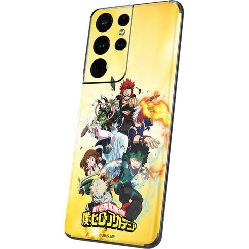 My Hero Academia Hero Team Season 4 Galaxy S21 Ultra 5G Skin
