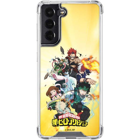 My Hero Academia Hero Team Season 4 Galaxy S22 Clear Case