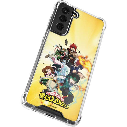 My Hero Academia Hero Team Season 4 Galaxy S22 Clear Case