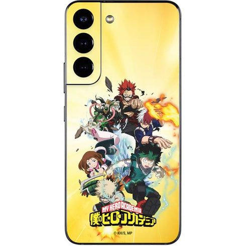 My Hero Academia Hero Team Season 4 Galaxy S22 Skin